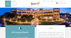 Desktop Screenshot of paradise-resort.gr